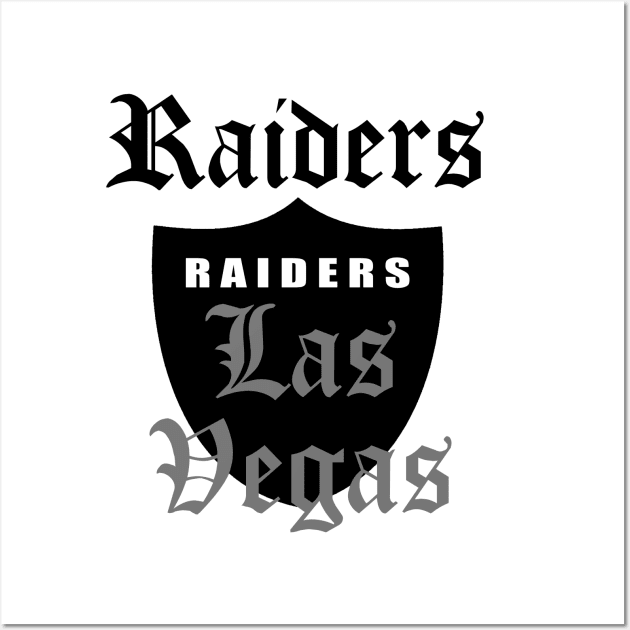 Raiders Las Vegas! Wall Art by Profi